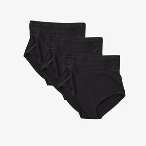 NWT Bodily The All-In Black Panty: 3-Pack